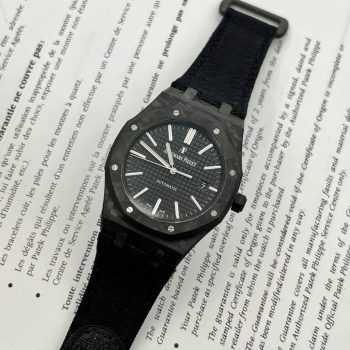 Đồng hồ Audemars Piguet Rep 11 Royal Oak 15400 NTPT dây vải canvas