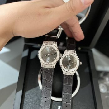 Đồng hồ cặp Hublot độ kim cương Moissanite