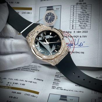 Đồng hồ chế tác kim cương tự nhiên Hublot Classic Fusion Orlinski
