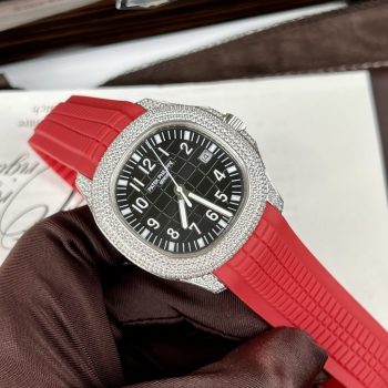 Đồng Hồ Cơ Patek Philippe Aquanaut Đính Đá Replica 11