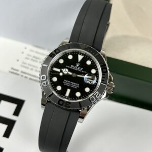 Đồng Hồ Cơ Rolex Yacht Master Fake Cao Cấp Thụy Sỹ Màu Đen