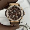 Đồng Hồ Hublot Big Bang Độ Kim Cương Moissanite Màu Nâu