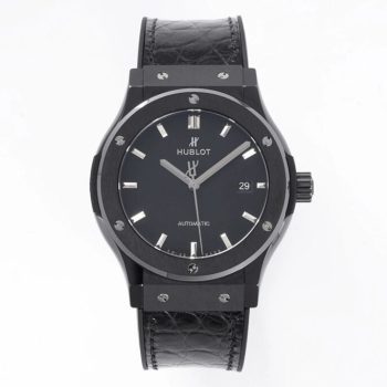 Đồng Hồ Hublot Classic Fusion Ceramic Rep 11 Cao Nhất GSF Màu Đen