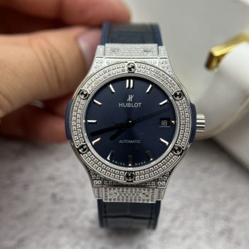 Đồng hồ Hublot Classic Fusion Full Diamond Replica Thụy Sỹ