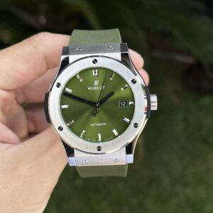Đồng Hồ Hublot Classic Fusion Green Titanium