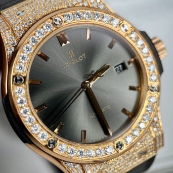 Đồng Hồ Hublot Đính Kim Cương Moissanite
