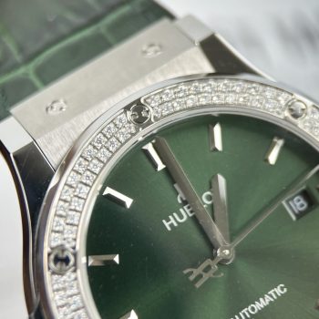 Đồng Hồ Hublot Nam Màu Xanh Lá Cây