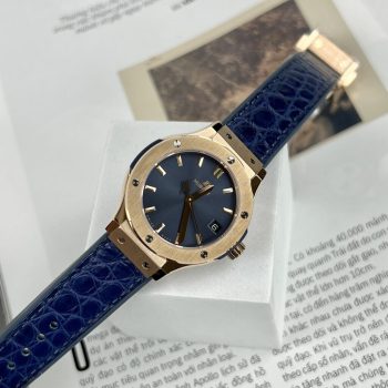 Đồng Hồ Hublot Nữ Màu Xanh Classic Fusion