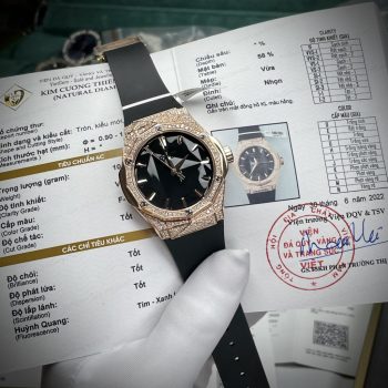Đồng hồ Hublot Orlinski chế tác kim cương tự nhiên