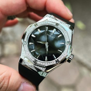 Đồng Hồ Hublot Orlinski Titanium Diamond Demi Rep 11