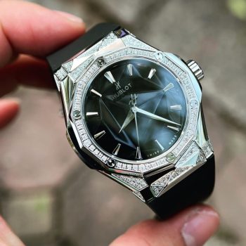 Đồng Hồ Hublot Orlinski Titanium Diamond Demi Replica 11