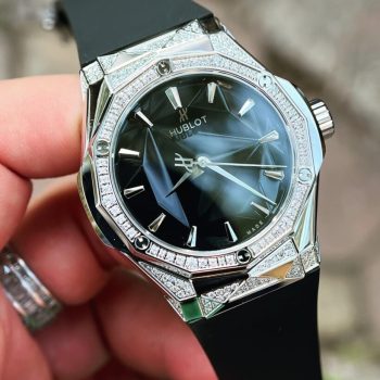 Đồng Hồ Hublot Orlinski Titanium Diamond Demi Replica Cao Cấp