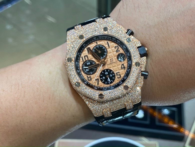Đồng Hồ Kim Cương Audemars Piguet Rep 11