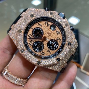 Đồng Hồ Kim Cương Audemars Piguet Royal Oak Offshoe Replica 11