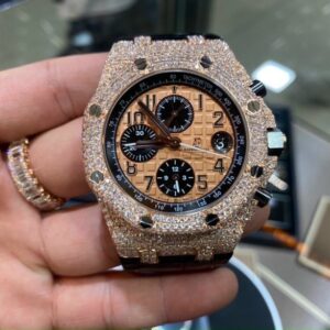 Đồng Hồ Kim Cương Audemars Piguet Royal Oak Offshoe Replica Cao Cấp Nhất 43mm