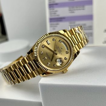 Đồng Hồ Nam Rolex Day-Date Replica 11 Bọc Vàng Gold 18K