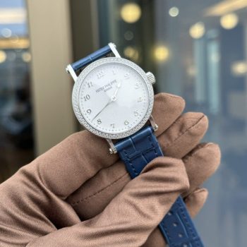 Đồng Hồ Nữ Đính Đá Patek Philippe Calatrava 7200 Rep 11