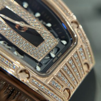 Đồng Hồ Nữ Richard Mille RM007 Bọc Vàng Độ Kim Cương