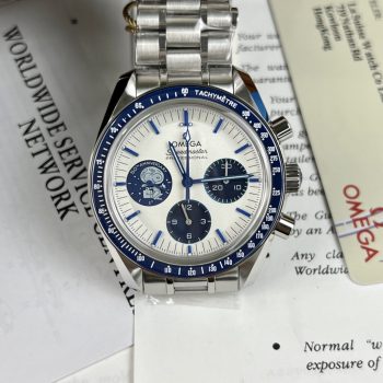 Đồng Hồ Omega Rep 11 SpeedMaster Snoopy Avard Chronograph