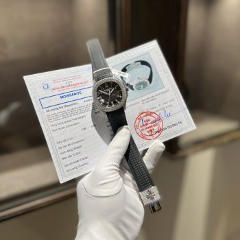 Đồng Hồ Patek Philippe Aquanaut 5167 Độ Kim Cương Moissanite