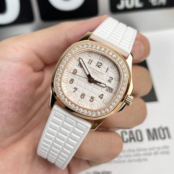 Đồng hồ Patek Philippe Aquanaut nữ màu trắng