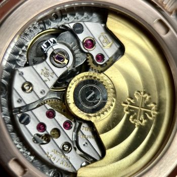 Đồng Hồ Patek Philippe Bọc Vàng Độ Kim Cương Moissanite