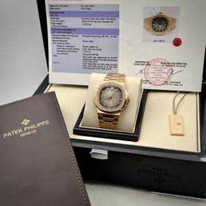 Đồng hồ Patek Philippe Bọc Vàng Thật Độ Kim Cương Thiên Nhiên