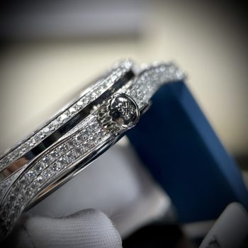 Đồng hồ Patek Philippe độ full kim cương moissanite
