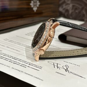 Đồng Hồ Patek Philippe Grand Complications 6104R Bọc Vàng Độ Kim Cương Rep 11