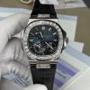 Đồng hồ Patek Philippe nam dây da cá sấu màu đen