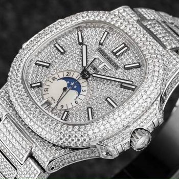 Đồng hồ Patek Philippe Nautilus 5726 độ full đá