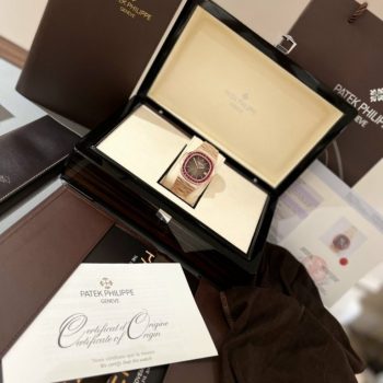 Đồng Hồ Patek Philippe Nautilus bọc vàng