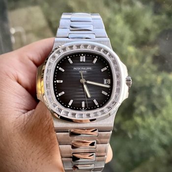 Đồng Hồ Patek Philippe Rep 11 Nautilus 5723 Nam Đính Đá Baguette 3K Factory