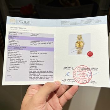 Đồng hồ Rolex bọc vàng độ kim cương
