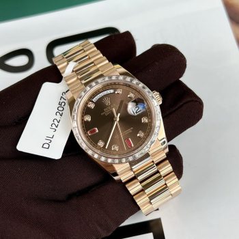 Đồng Hồ Rolex Bọc Vàng Độ Kim Cương