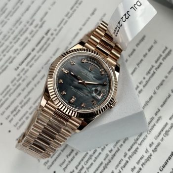 Đồng Hồ Rolex Bọc Vàng Hồng 18K Rep 11