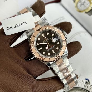 Đồng Hồ Rolex Bọc Vàng Thật Yacht Master Replica 11