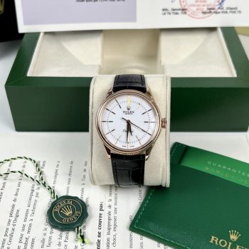 Đồng Hồ Rolex Cellini 50505 Bọc Vàng Hồng 18K Rep 11
