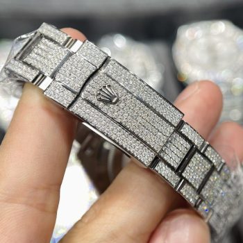 Đồng hồ Rolex DateJust Mặt Xanh cọc dạ quang