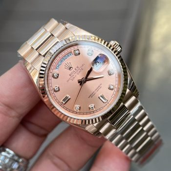Đồng Hồ Rolex Day-Date Vàng Everose Fake 11 Cao Cấp