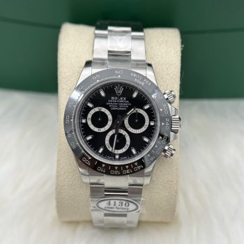 Đồng Hồ Rolex Daytona Godzilla Rep 11 Cao Cấp Nhất Mặt Số Màu Đen Clean 40mm