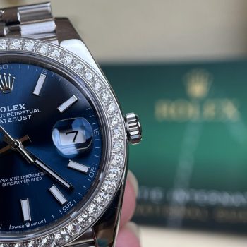 Đồng hồ Rolex đính kim cương moissanite