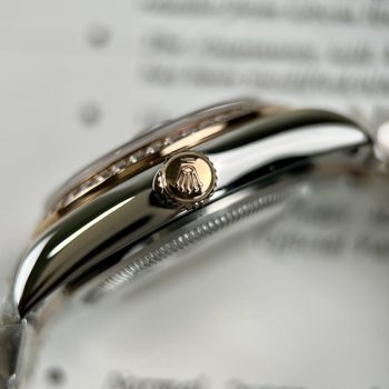 Đồng Hồ Rolex Nữ Replica 11 Đính Đá Dây Kim Loại Demi