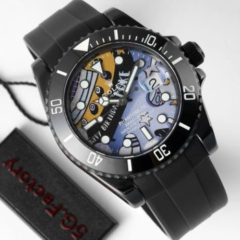 Đồng Hồ Rolex Phantomlab Ceramic Đen Replica 11