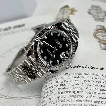 Đồng Hồ Rolex Rep 11 DateJust Mặt Đen